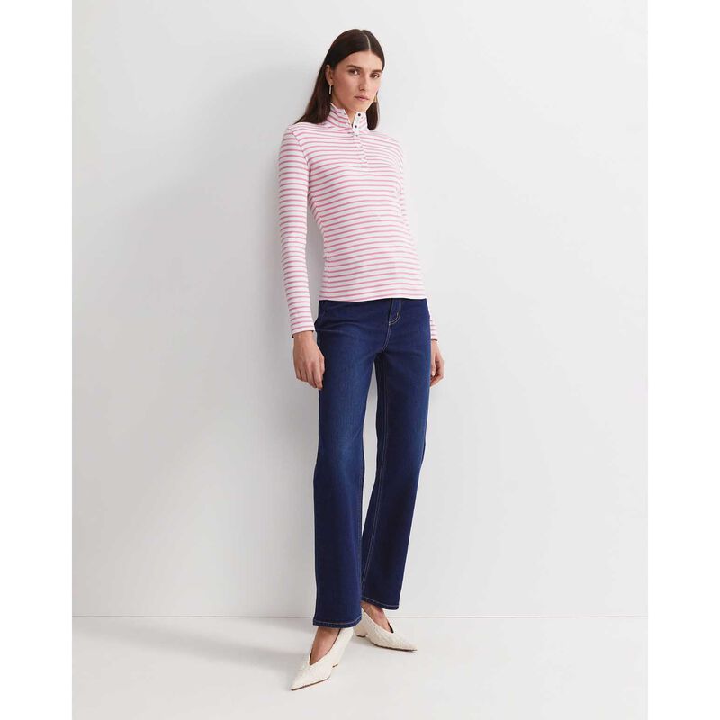 Sportscraft Lucy Snap Funnel Neck Top image number 3